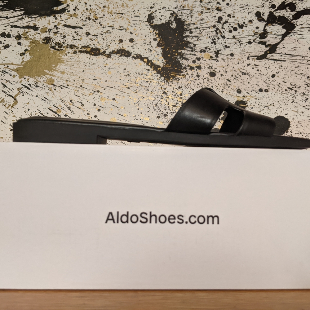 ALDO Women's Black Slide Sandals - Picture 4 of 6
